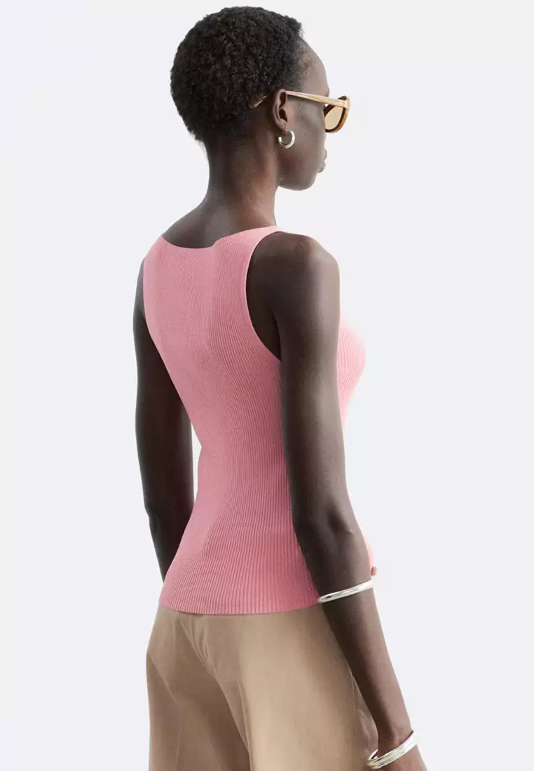 Rib-Knit Tank Top