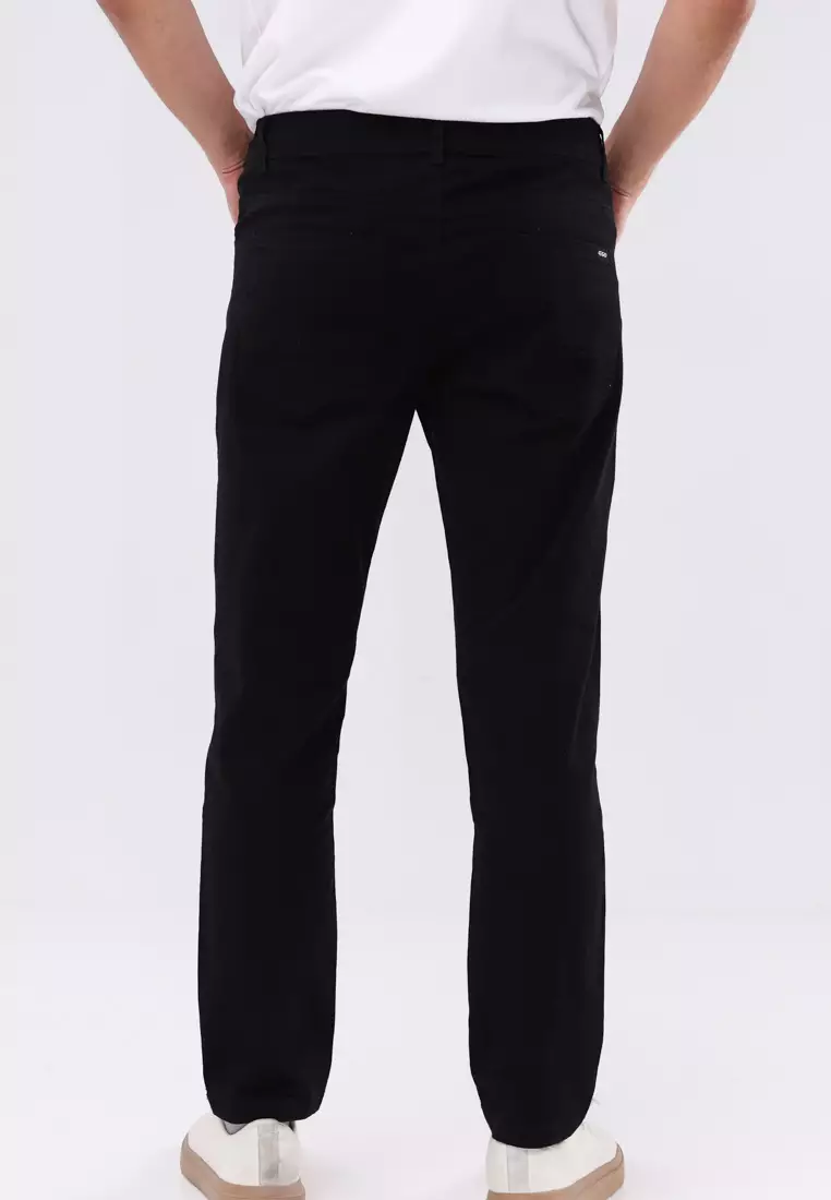 Colored Long Pants Slim Tapered