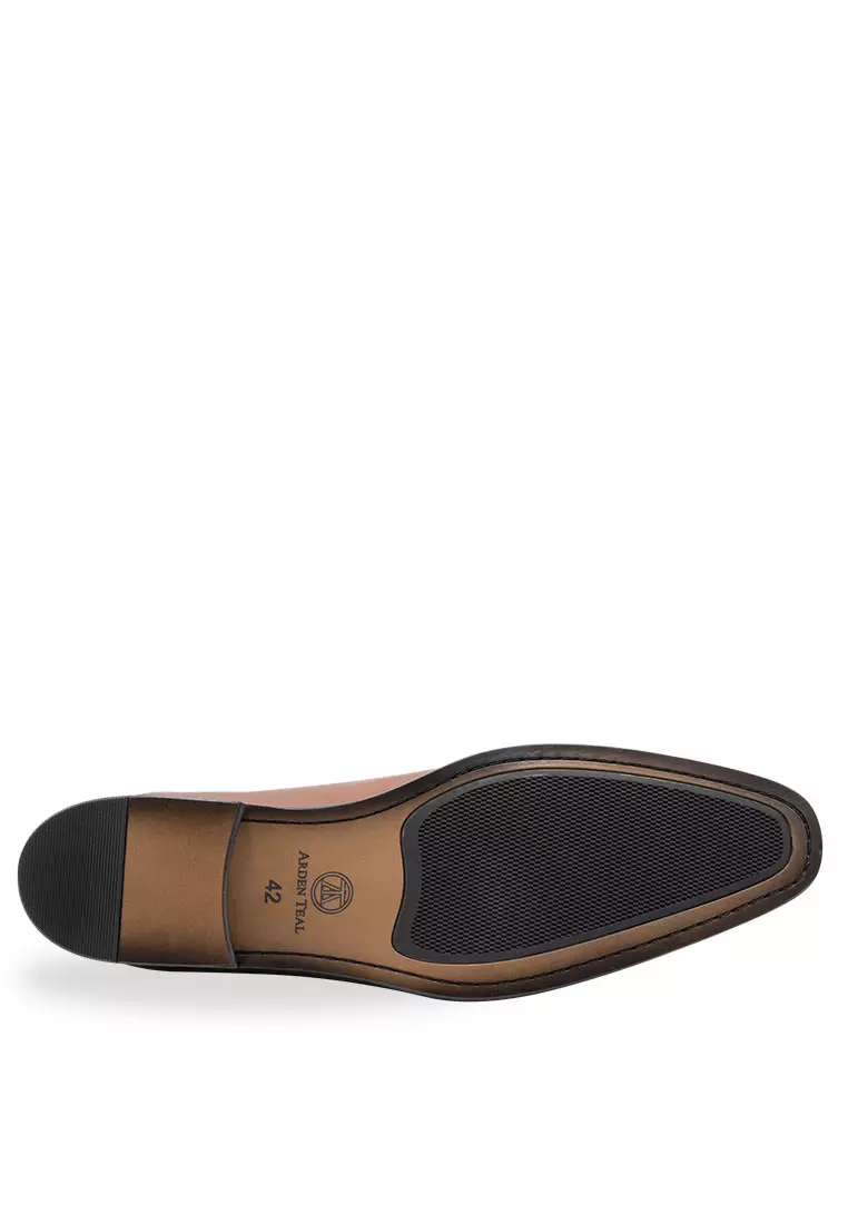 Polvorines Chestnut Wholecut Tassel Loafer