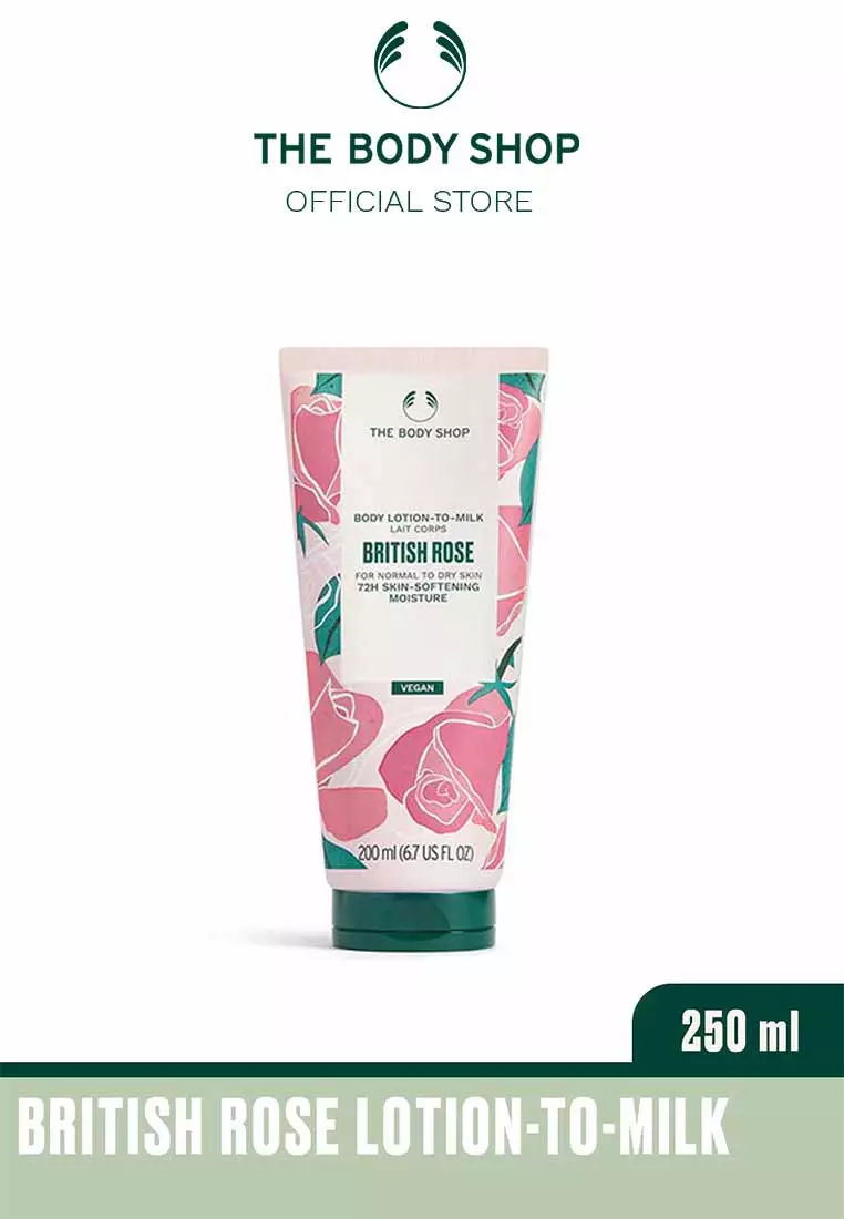 British Rose Lotion-to-Milk