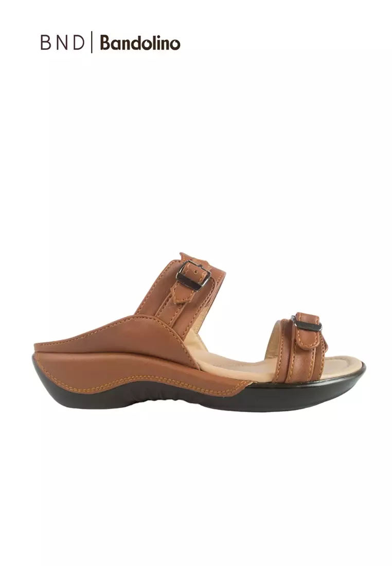 Discount on BND  shoes - SKU: BND - Bandolino Whitney Sandals 73100 Dark Tan