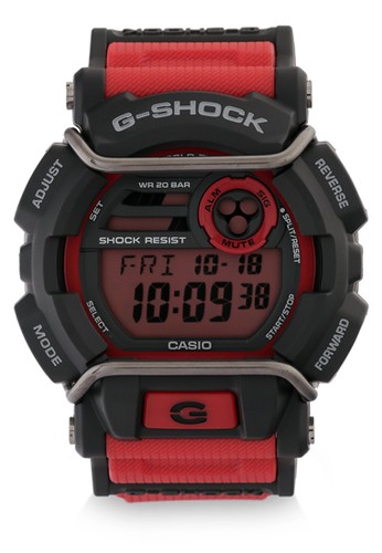 Jual G Shock Casio G Shock Jam Tangan Pria Red Black Resin Gd 400 4dr Original Zalora Indonesia