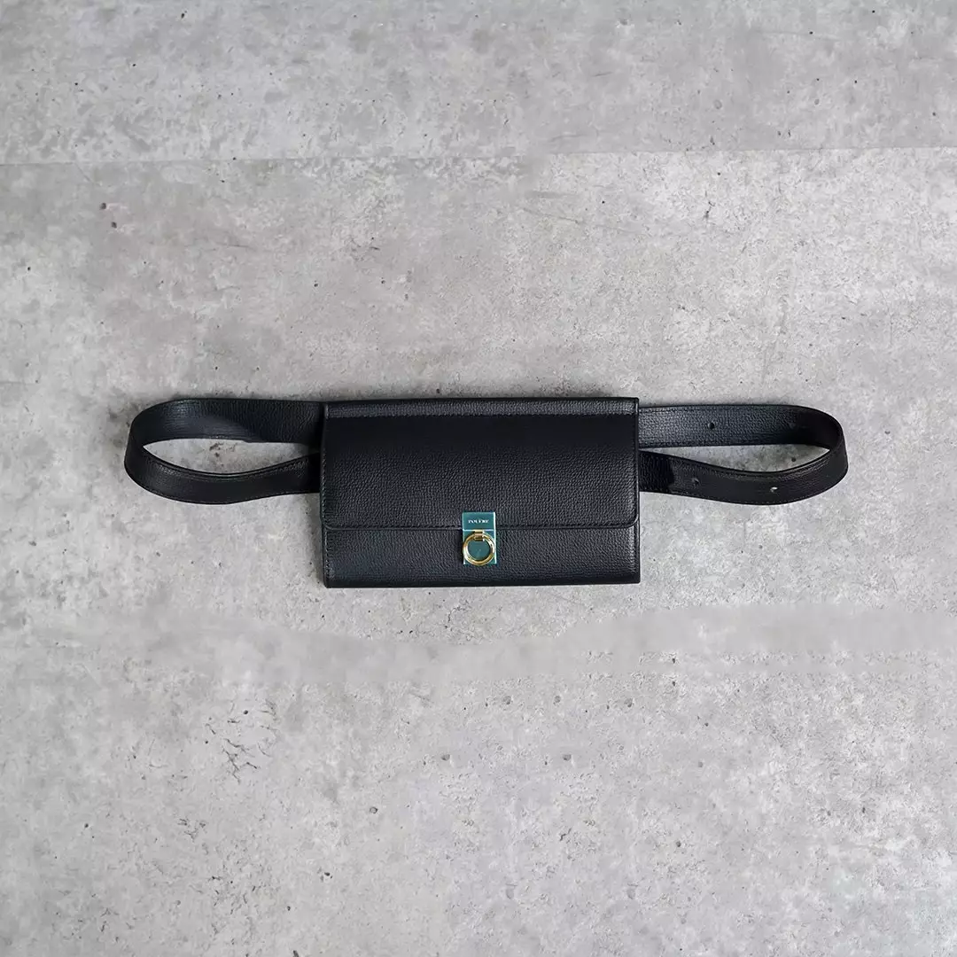 Tas POLENE NUMERO SEPT BLACK BELT BAG 100% ORIGINAL