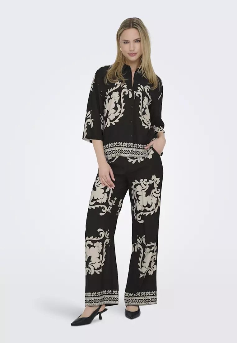 3/4 Sleeves Loose Shirt