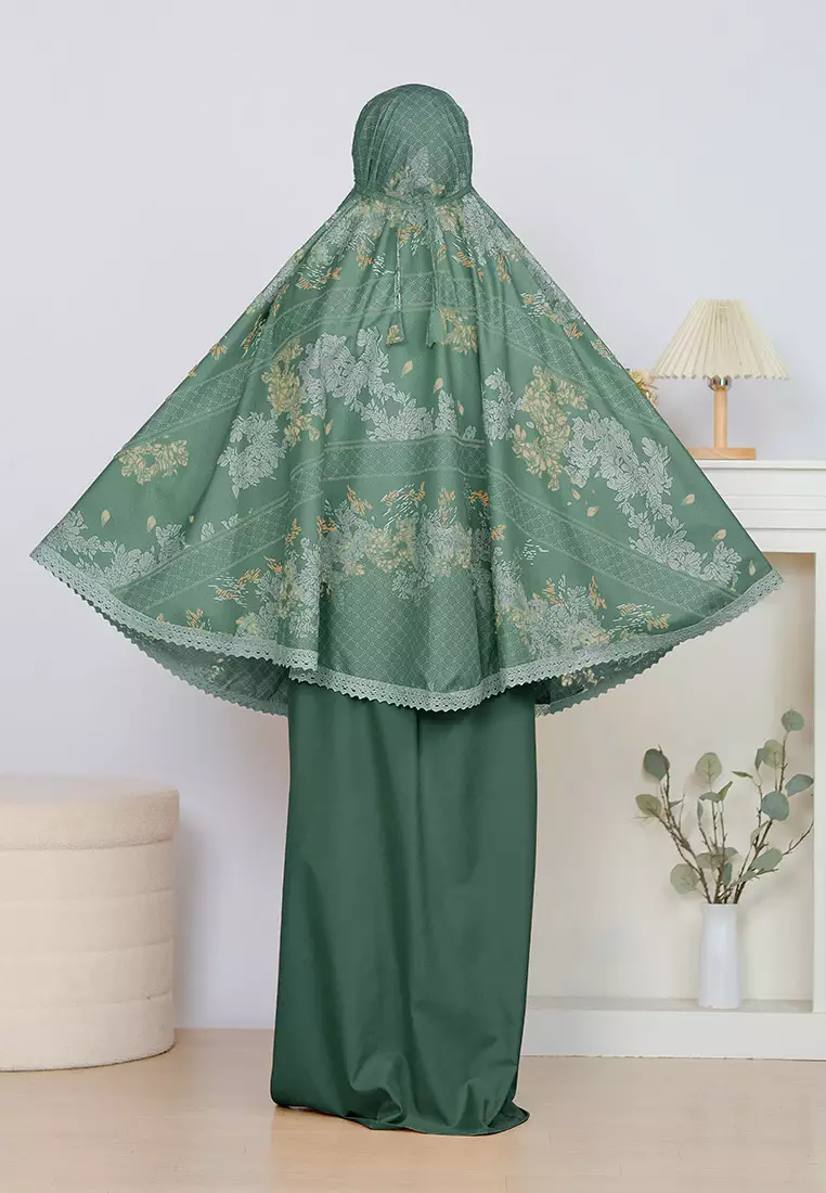 Cotton Bee - Mukena Motif Ananta Sarimbit Prayer Set 2in1 Remaja