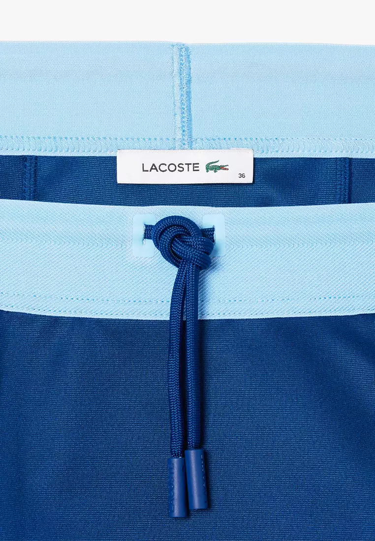 Adjustable Color-Block Interlock Skirt