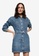Mango blue Pocket Denim Dress 20D96AA89E44F3GS_1