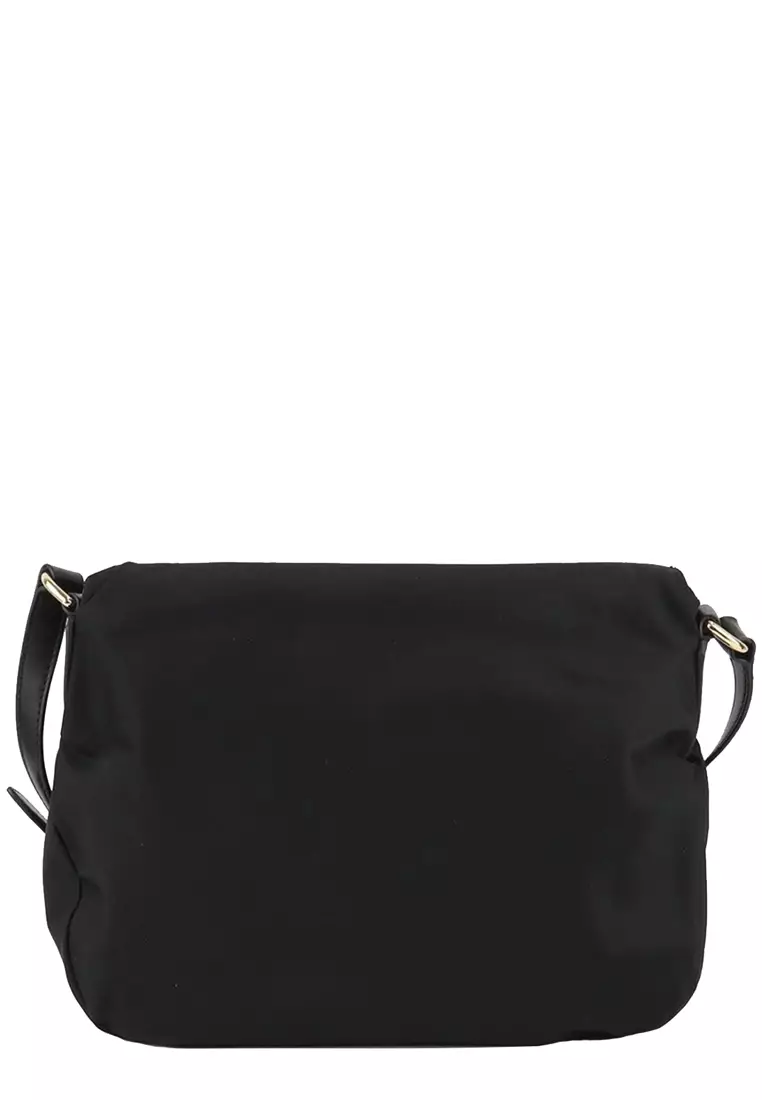 Preppy Nylon Natasha Crossbody Bag in Black M0014625