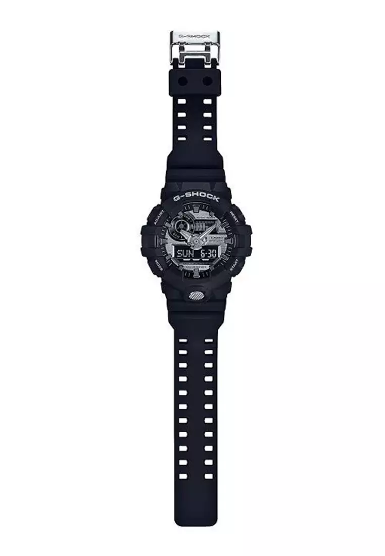Casio G-SHOCK Jam Tangan Pria - Black - Resin - GA-710-1ADR