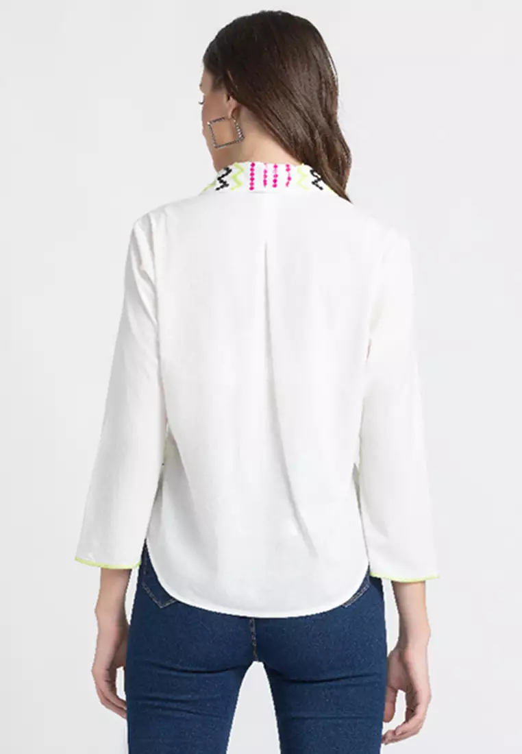 white blouse for party