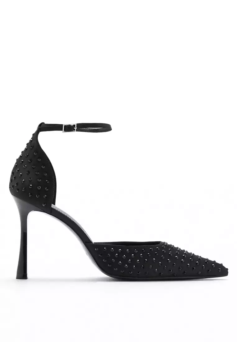 Discount on Mango  shoes - SKU: Crystal Heel Shoes