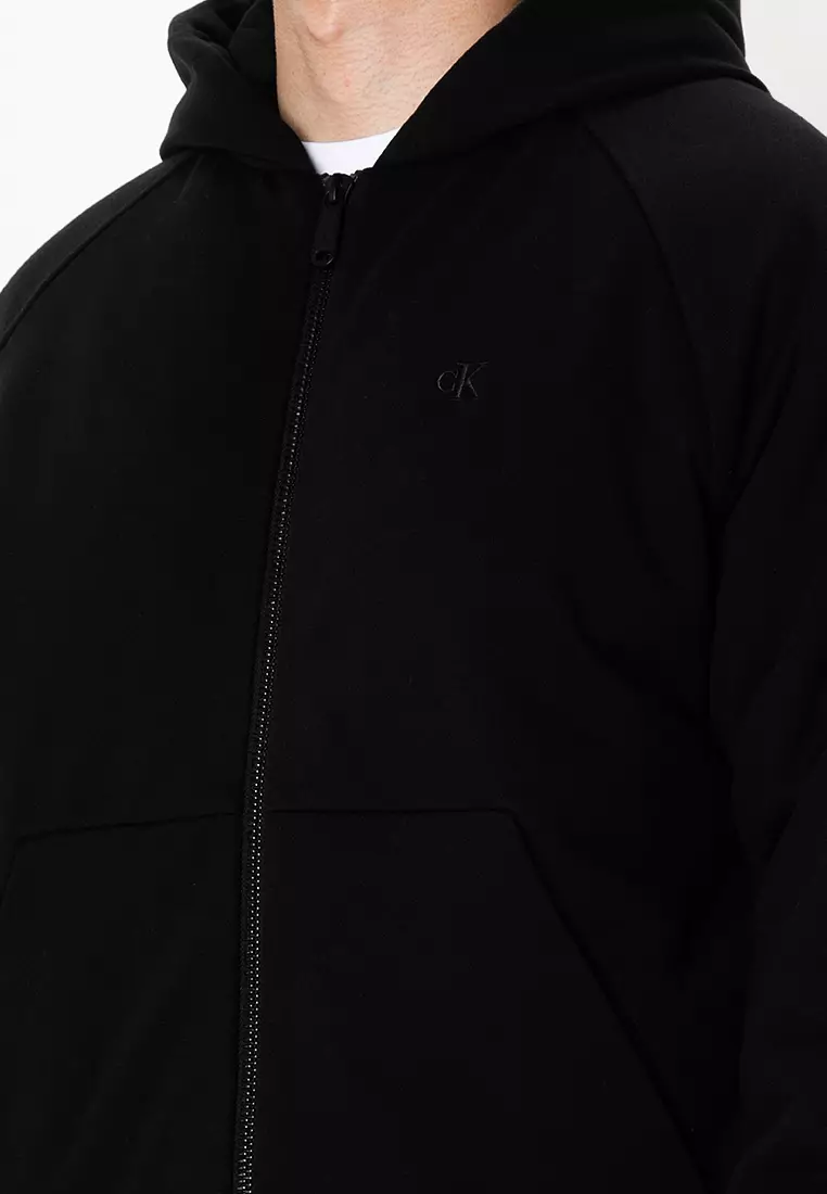 Padded Zip Up Hoodie