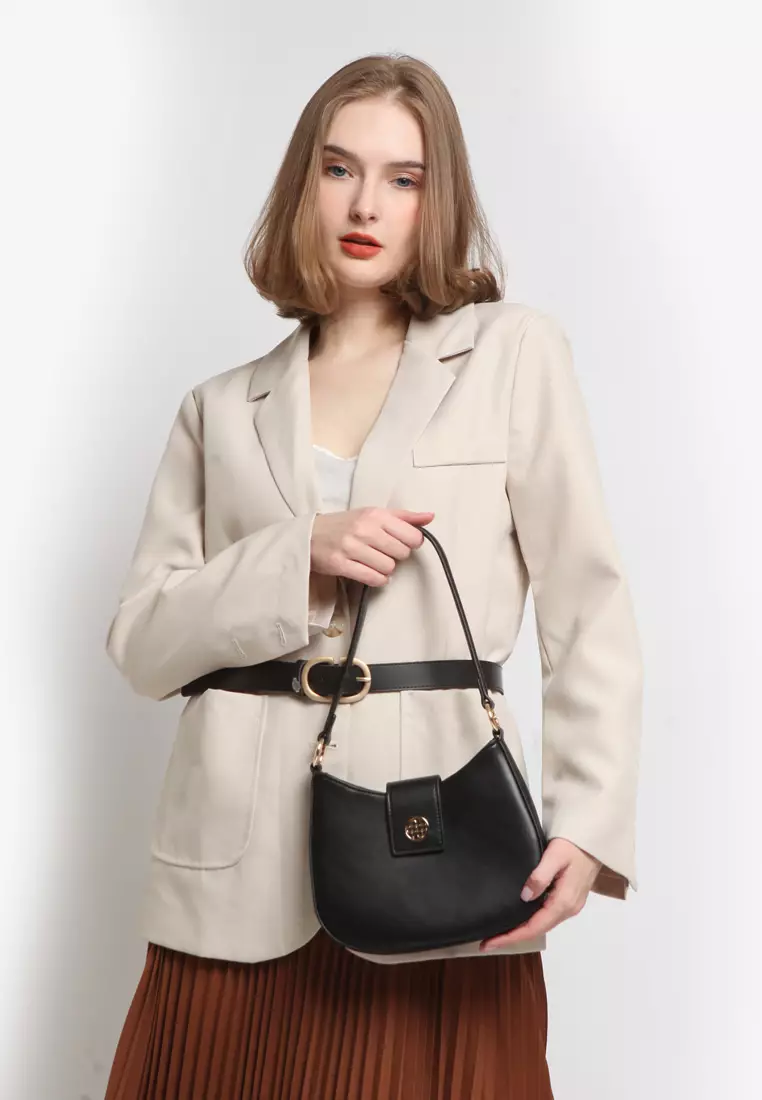 DALLAS JG2291-1 SHOULDER BAGS BLACK