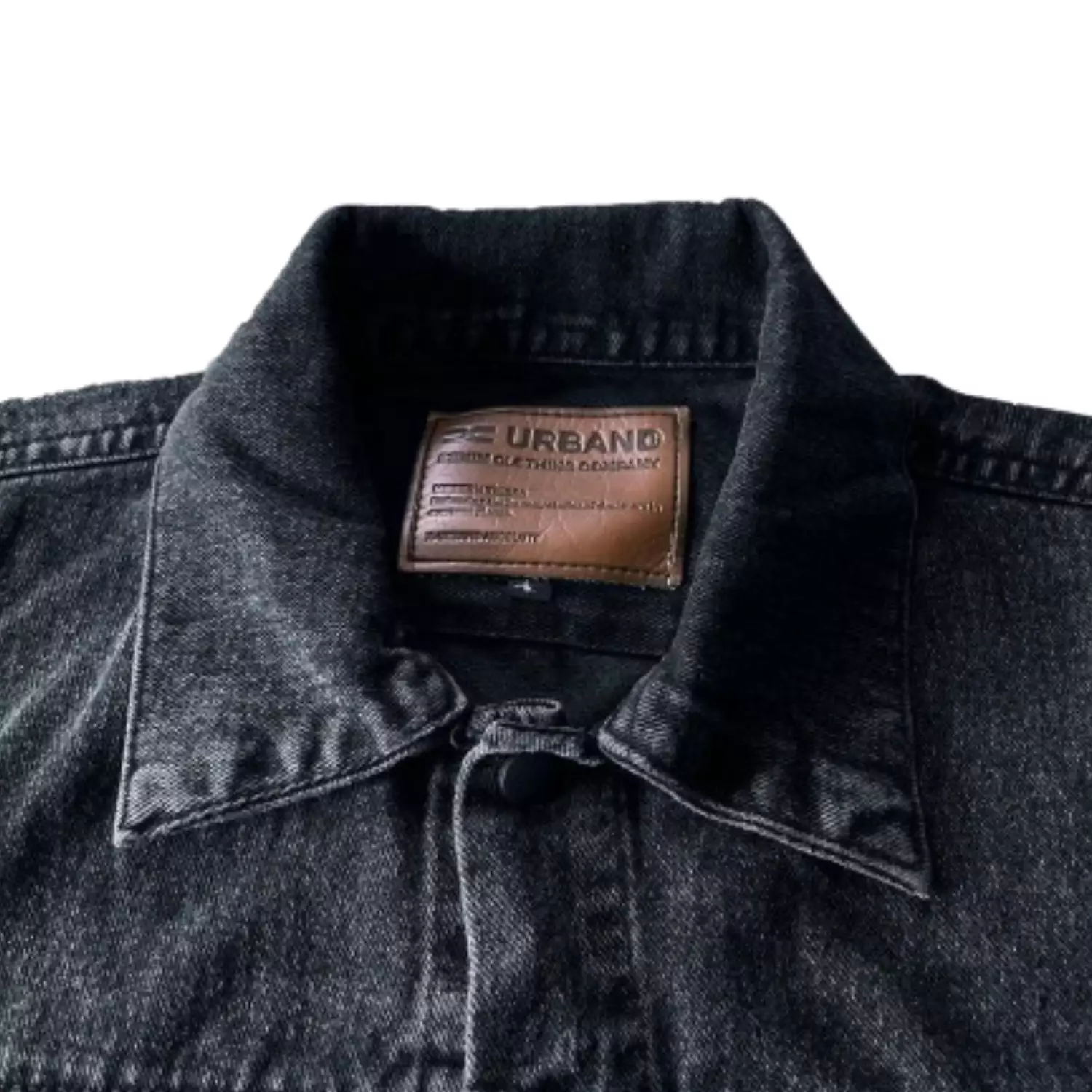 Jaket Jean's Parka Black Sandwash