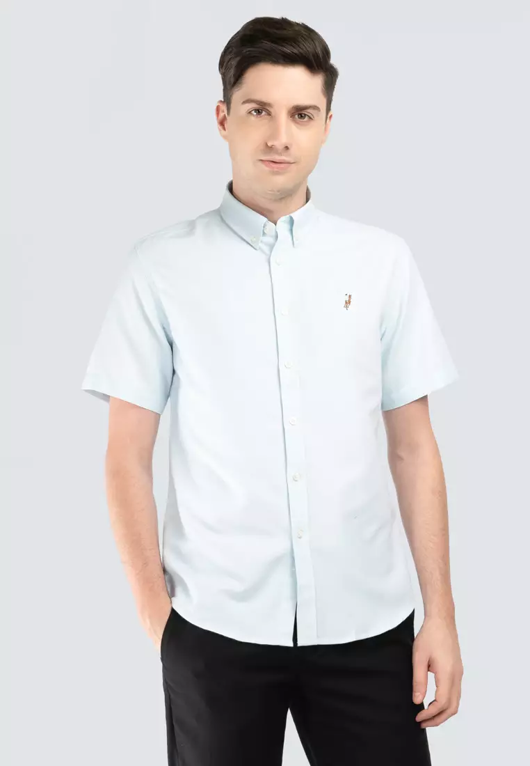Polo Haus - Men’Cotton Plain Regular Fit Short Sleeve