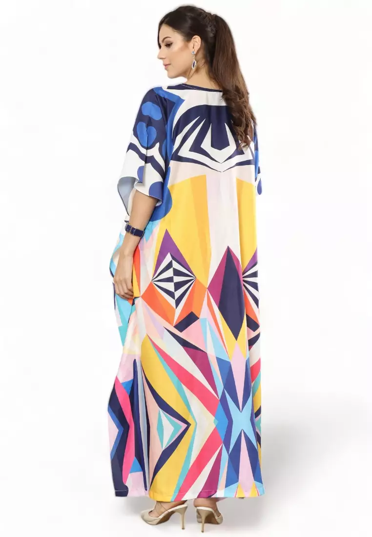 Kanzi Exclusive Short Sleeve Kaftan