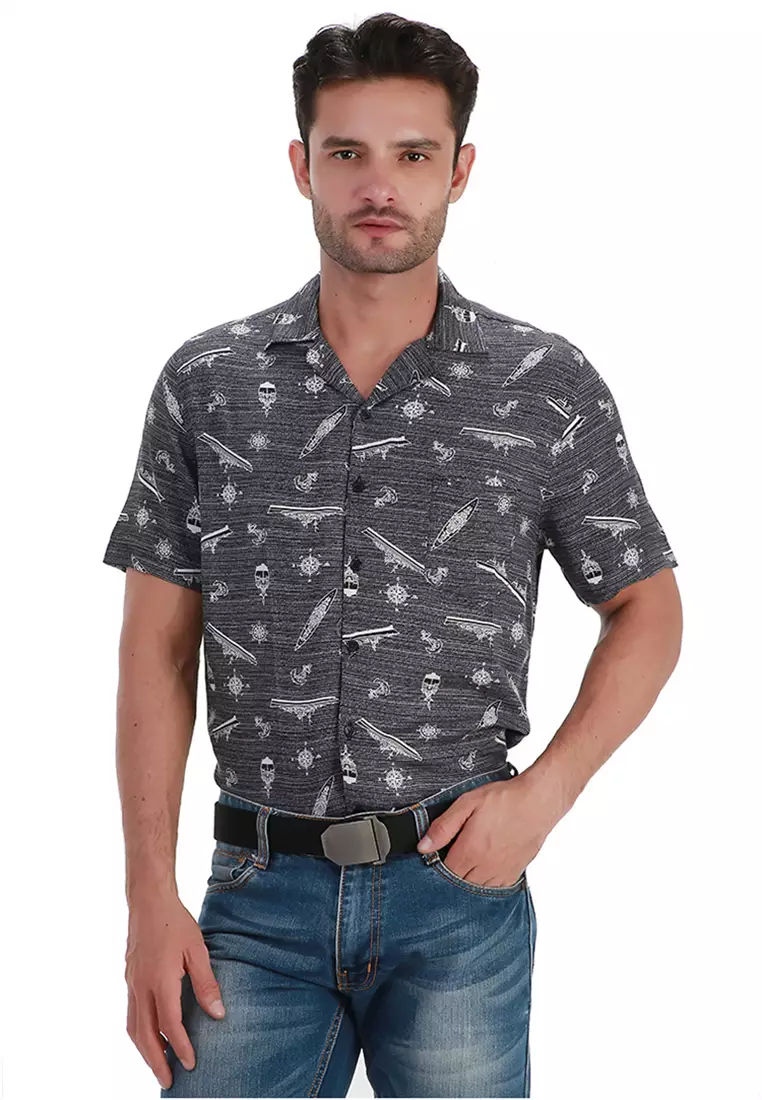 Jhoseph Tali Ikat Pinggang Pria Casual Belt Comportable Material Canvas ORIGINAL - Black