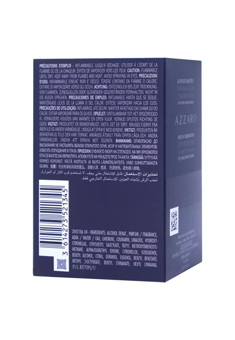 Azzaro The Most Wanted Man EDP Intense 50 ML