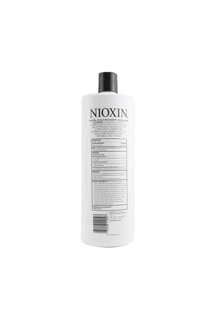 Nioxin - Scalp Recovery Pyrithione Zinc Medicating Cleanser (For Itchy Flaky Scalp) 1000ml/33.8oz