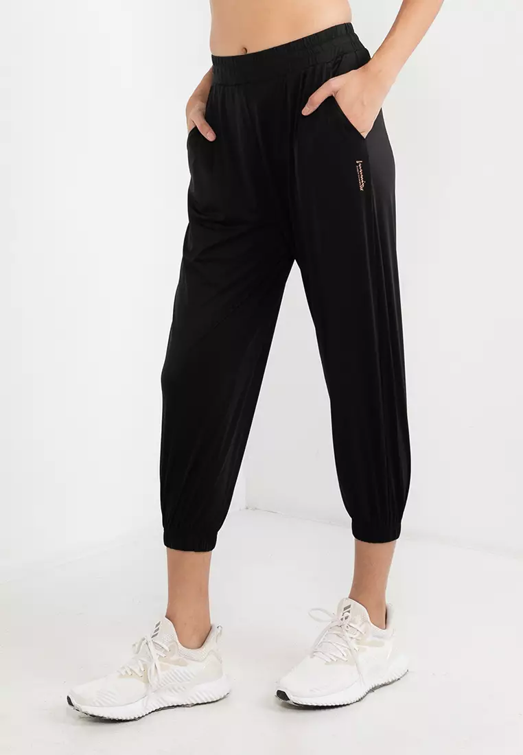 Knit crop pants sale