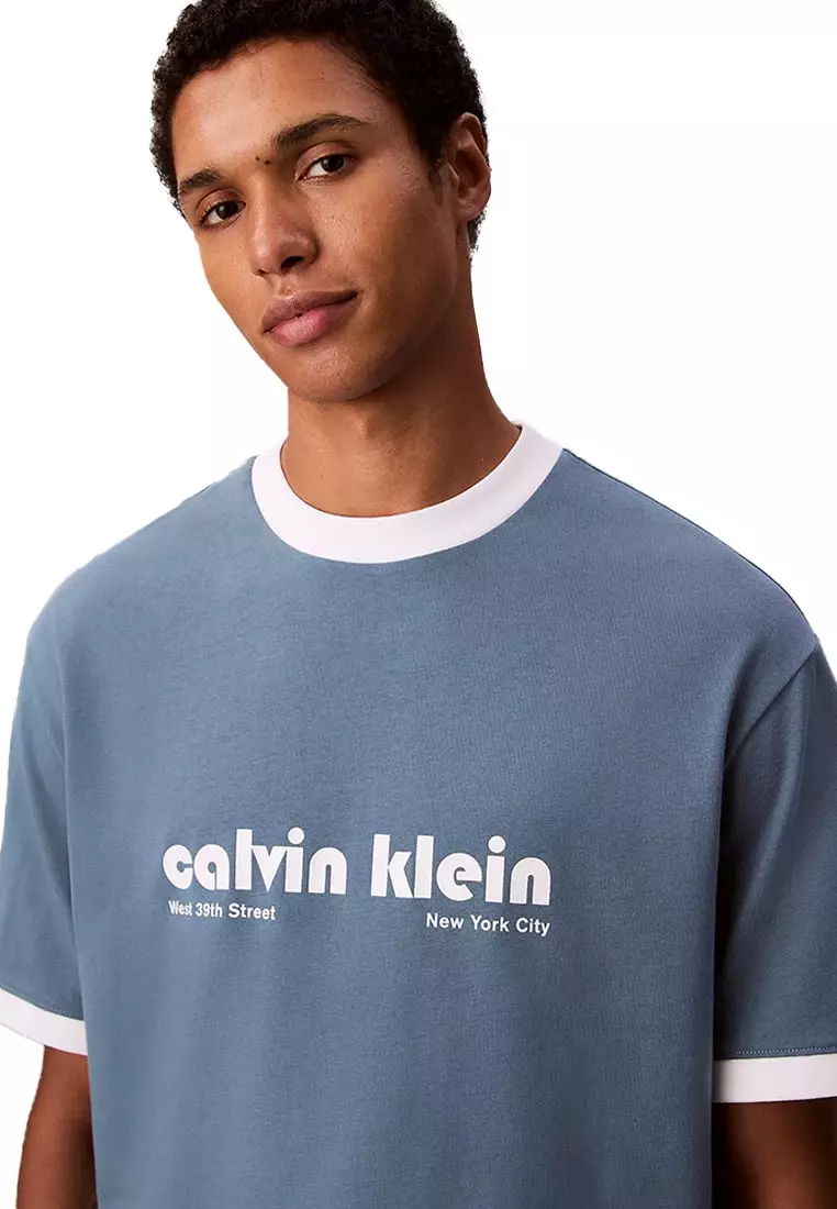 CKJ T-Shirts Blue