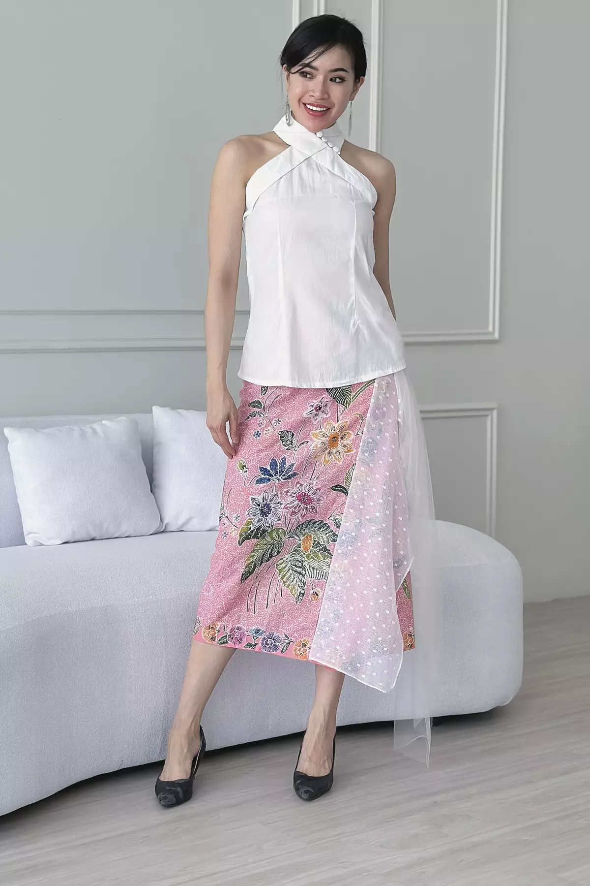Indira Qipao Blouse