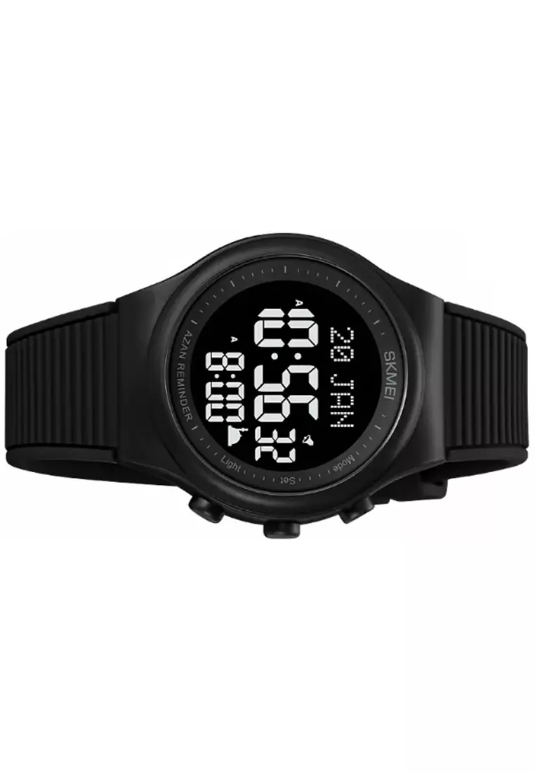 Jam Tangan Digital Pria Waterproof Many Function Strap Tali Material PU Silicone IR62 ORIGINAL