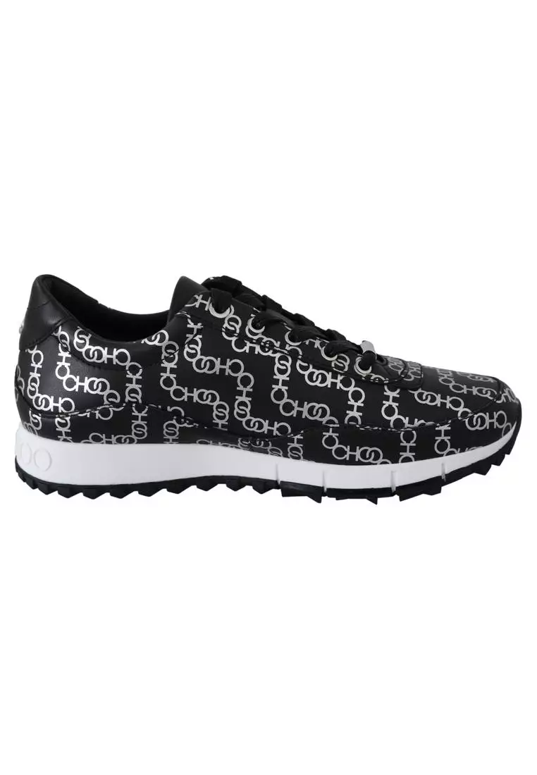 Jimmy choo silver store sneakers