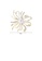 Glamorousky white Fashion Simple Plated Gold Flower Imitation Pearl Brooch 8439FAC303DD92GS_2