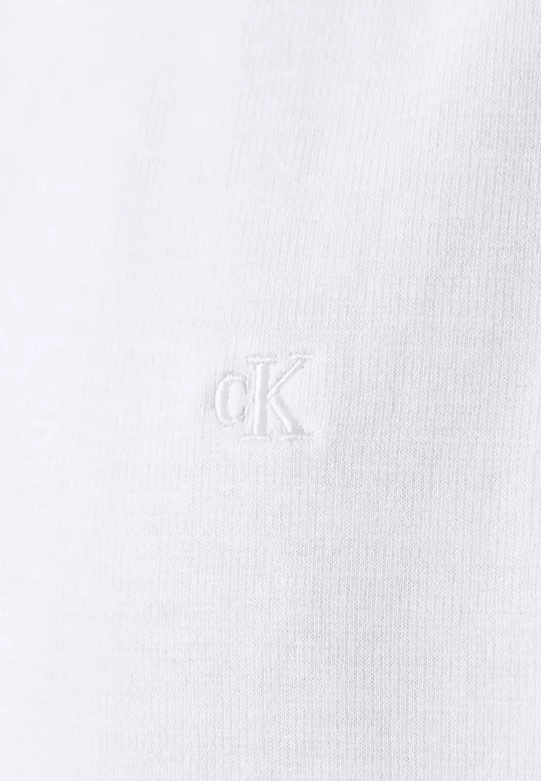 Luxe Interlock Cotton Polo Shirt - Calvin Klein Jeans