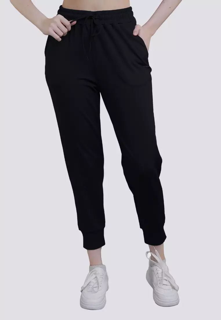 Buy Sassa Trendy Fit Jogger Pants With Side Pockets Activewear For Women  2024 Online