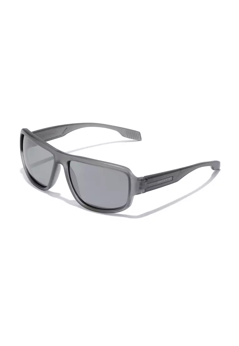 HAWKERS POLARIZED Grey F18 Sunglasses for Men and Women. Official Product Designed in Spain