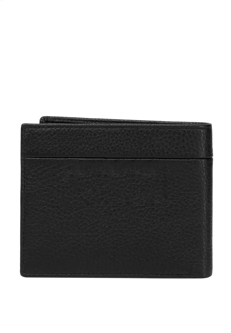 男女通用FRANCIS皮夾 - 黑色