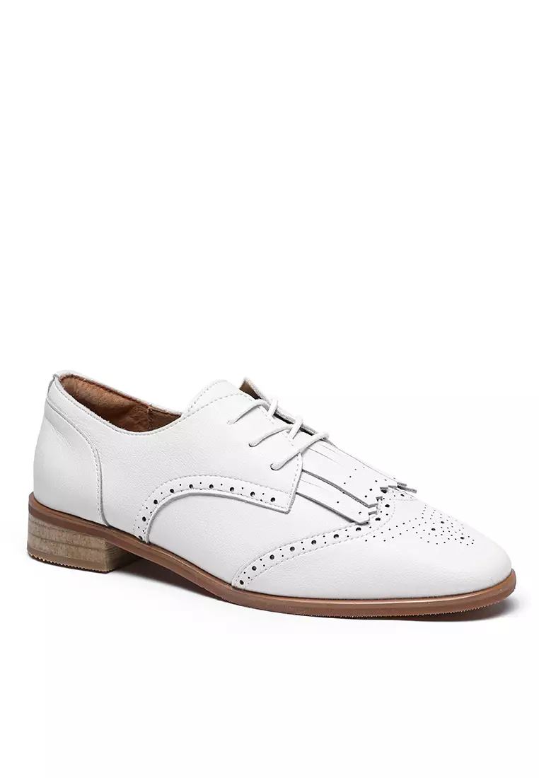 Brogue Leather Tassel Derbys TH926-3