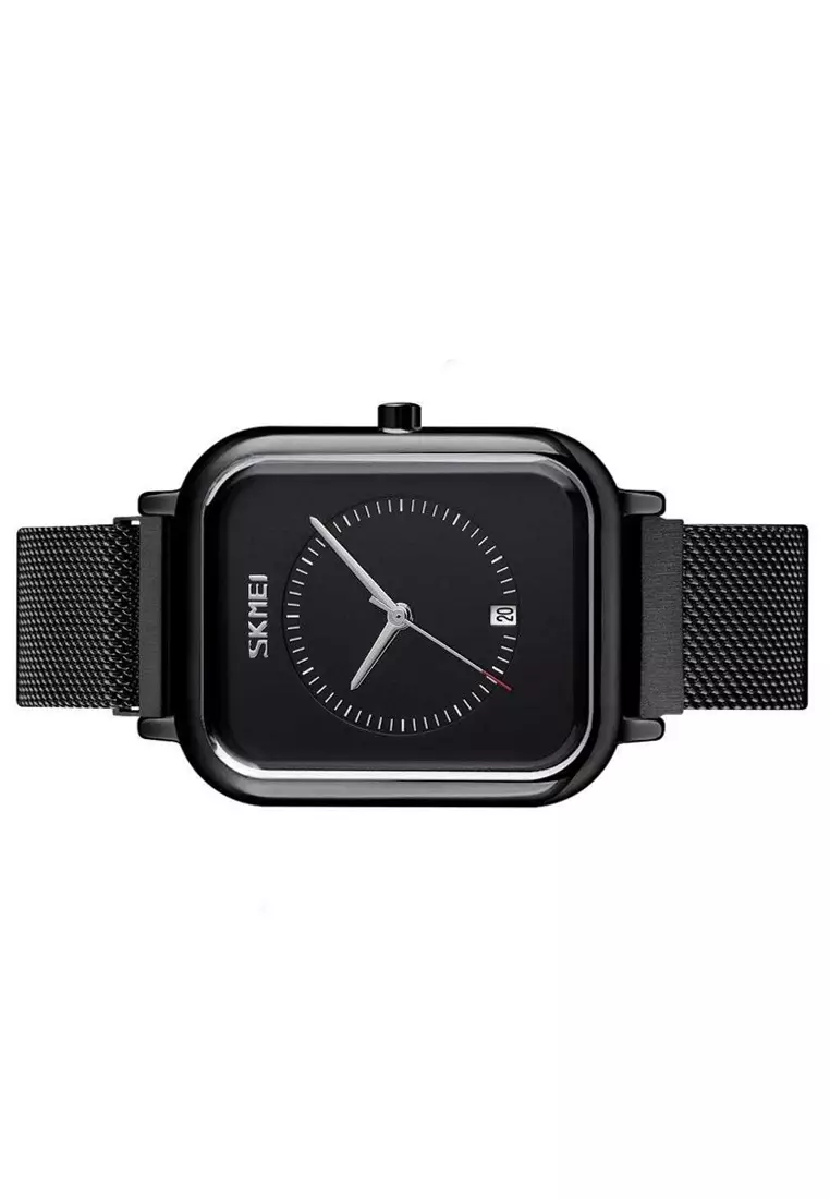 Jam Tangan Casual Analog Wanita Strap Tali Material Stainless Steel QP08 ORIGINAL