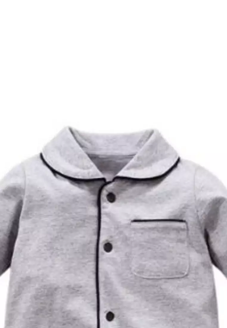 Waltie Romper - Gray