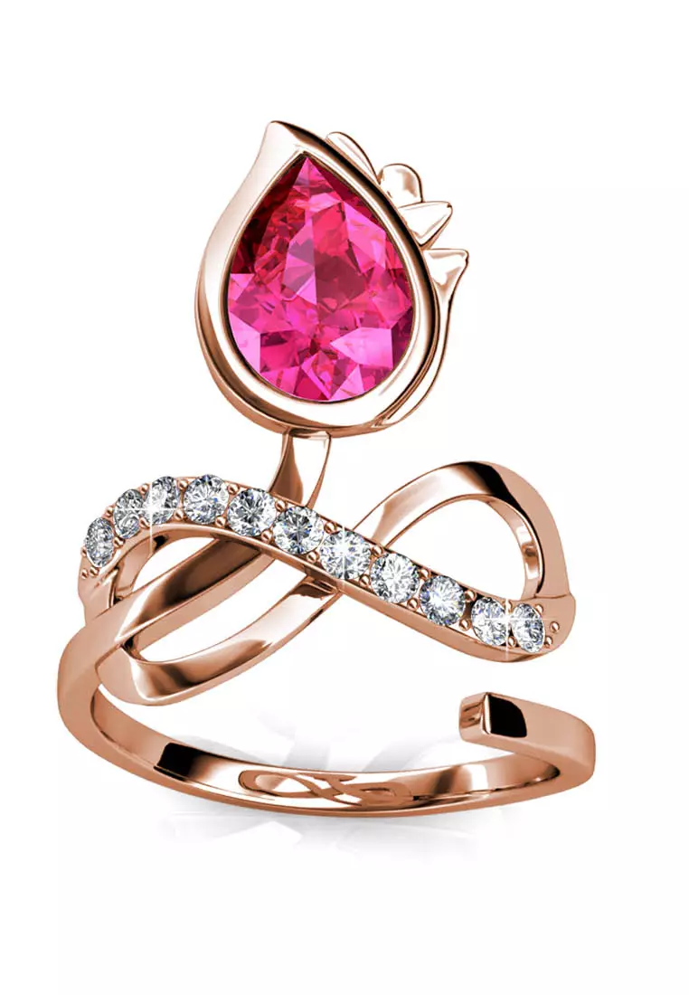 Cheap rose gold rings for her sale