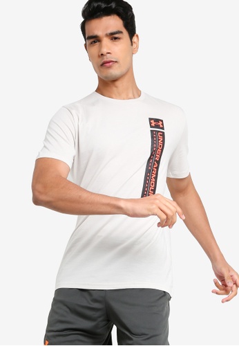 Under Armour white Reflection Wave Short SleevesTee EB47EAAE19DEC2GS_1