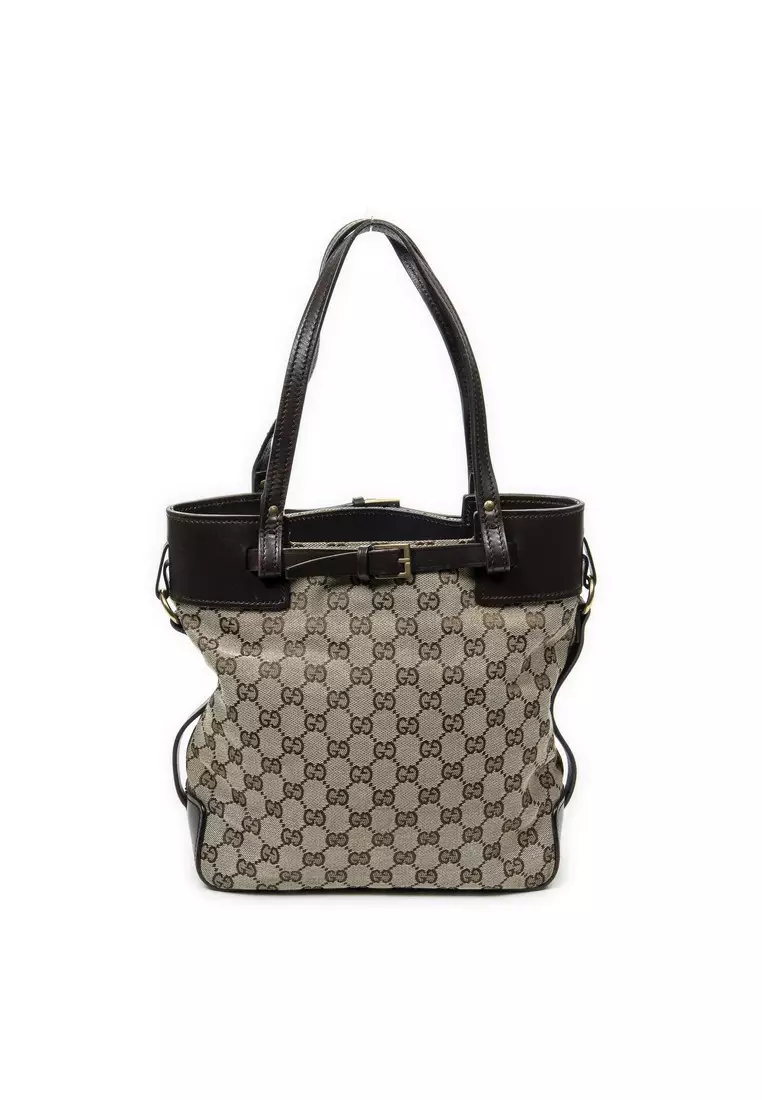 Pre-Loved Tall Belt Tote