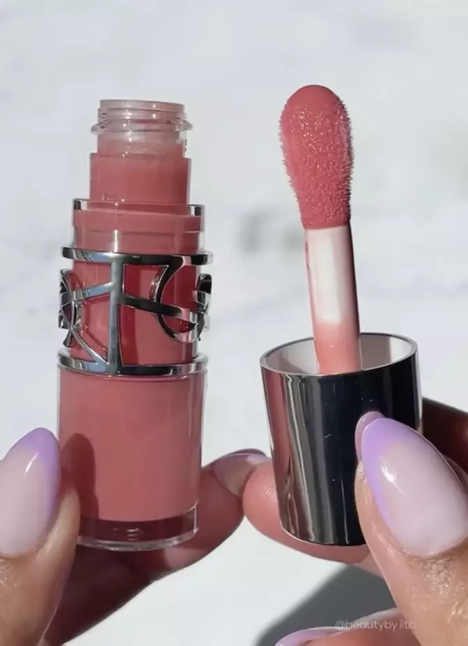 YSL Loveshine Plumping Lip Oil Gloss - 3 Mellow Mallow