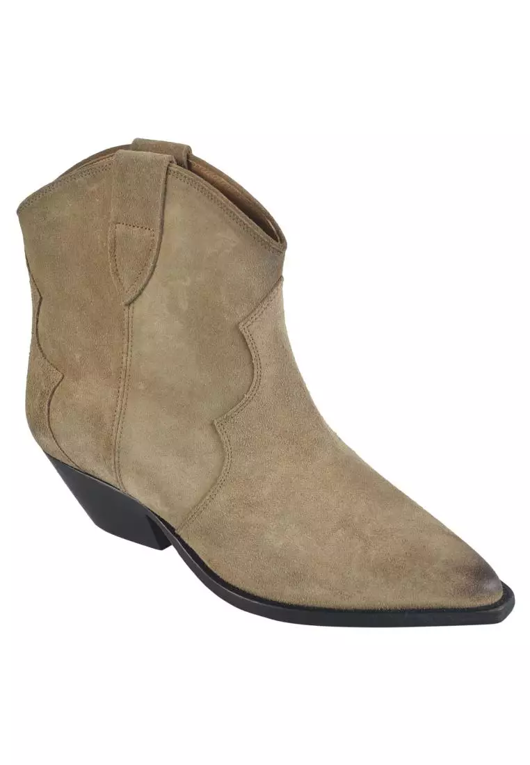 Isabel marant boots on sale beige