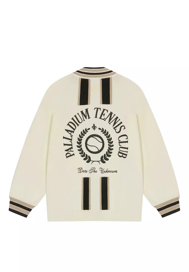 WOMEN'S LOGO COLOR BLOCKS CARDIGAN