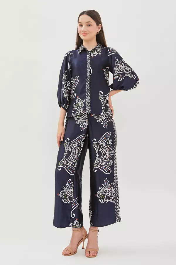 Minimal Jayanty Shirt Navy