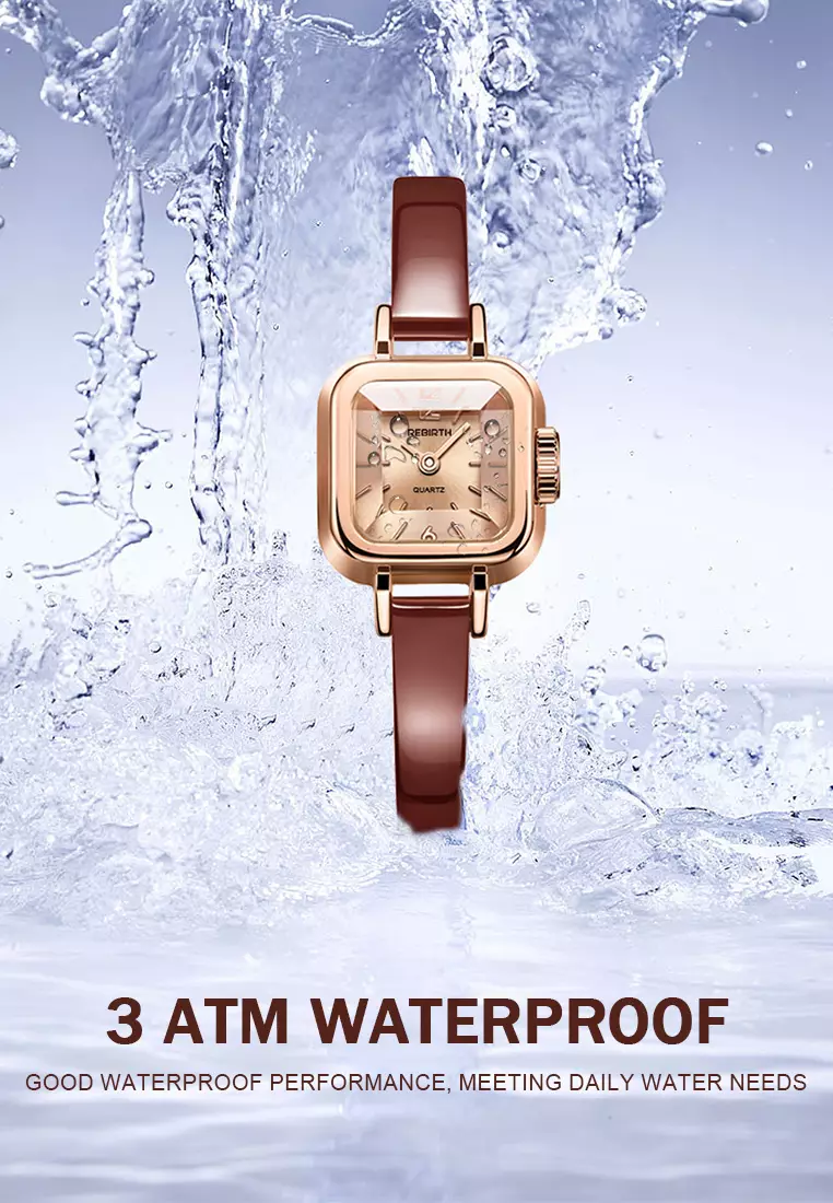 Jam Tangan Wanita Kasual Tali Kulit Anti Air Terbaru Jam Tangan Cewek Watch