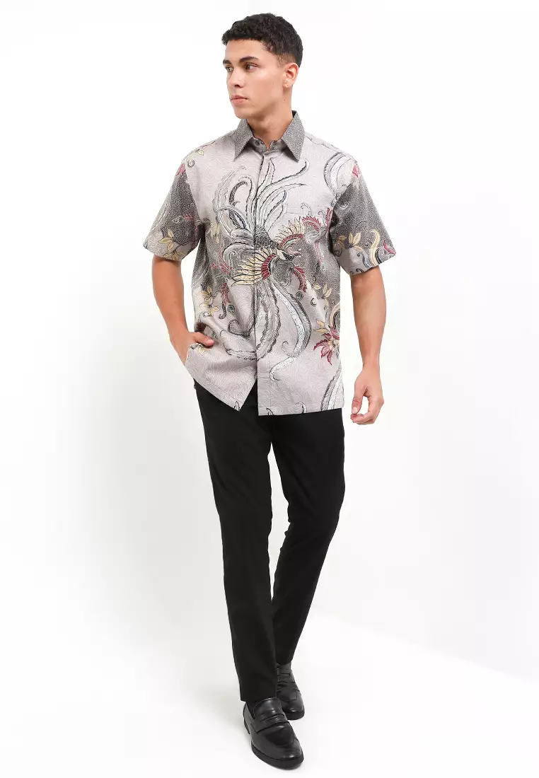 Kaindra Short Sleeves Silk Cotton