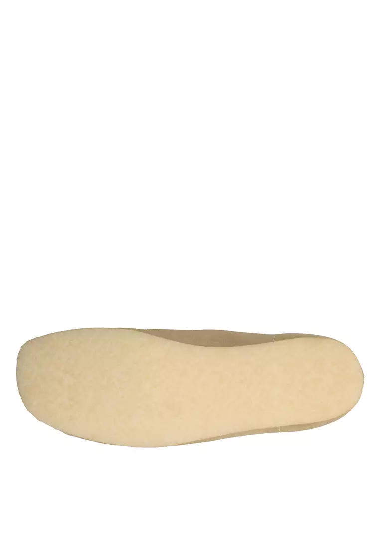 Mens Wallabee Boot Moccasins - Maple Suede