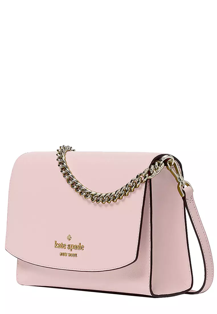 Kate Spade Carson Convertible Crossbody in Chalk Pink (WKR00119