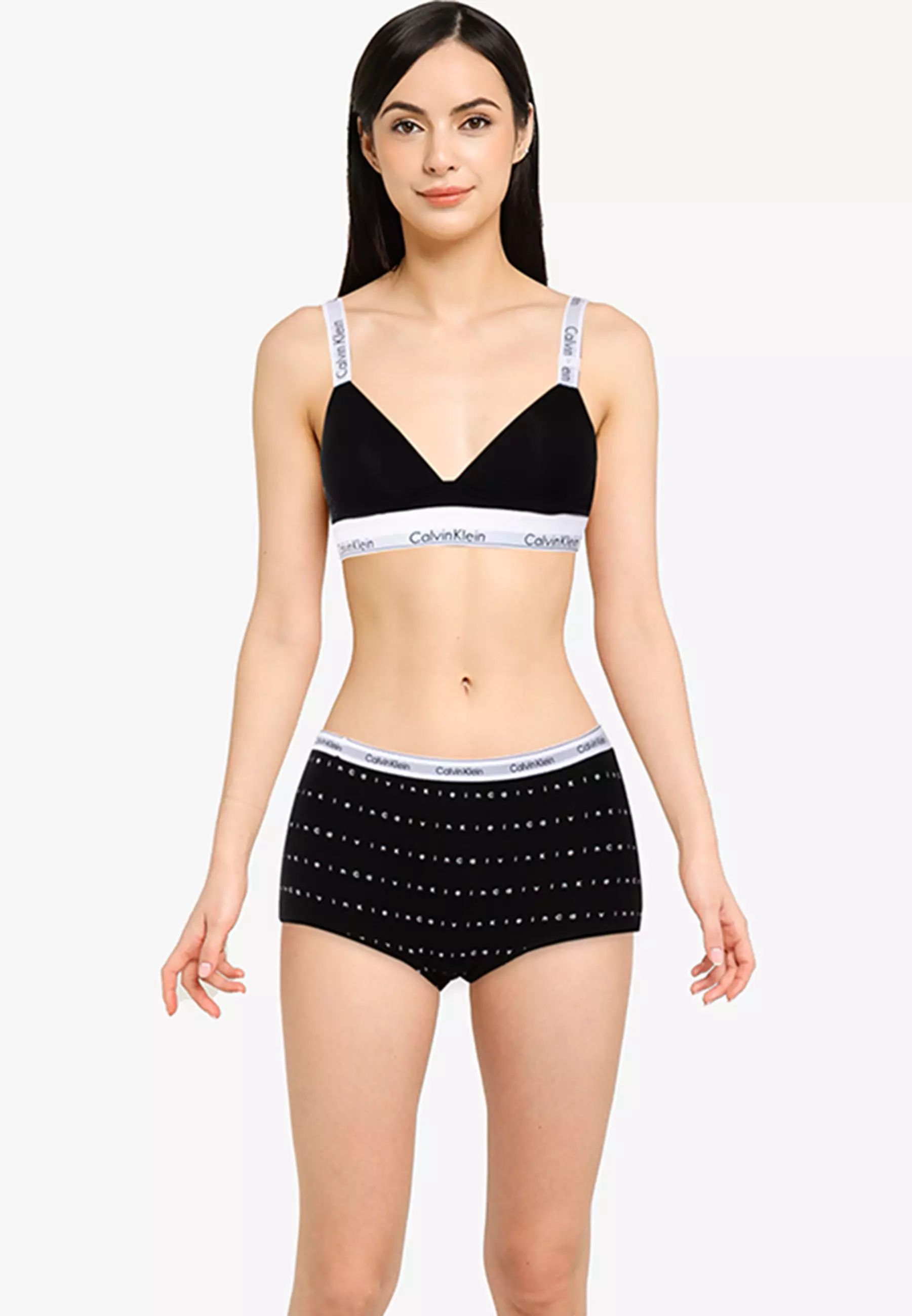 Buy Calvin Klein Lightly Lined Plunge Bra - Calvin Klein Underwear Online
