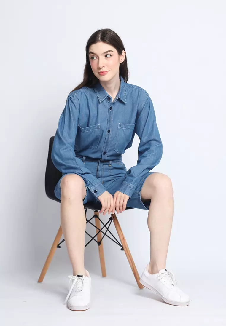 Celana Pendek Skena Wanita Denim Chambay 262403