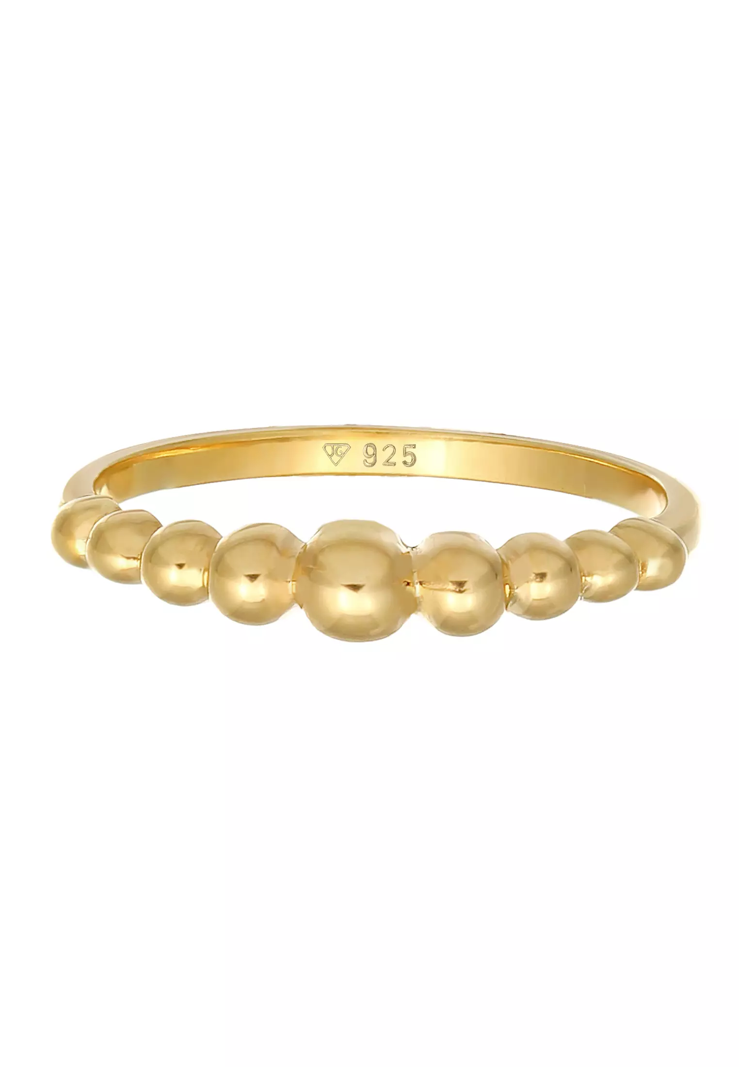 Ring Stacking Ball Dots Optics Blogger Trend Gold Plated